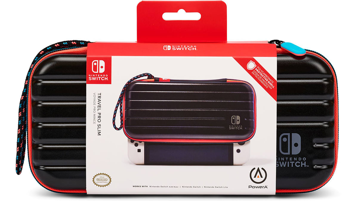 Slim Travel Pro Case for Nintendo Switch™ Systems - Red/Blue